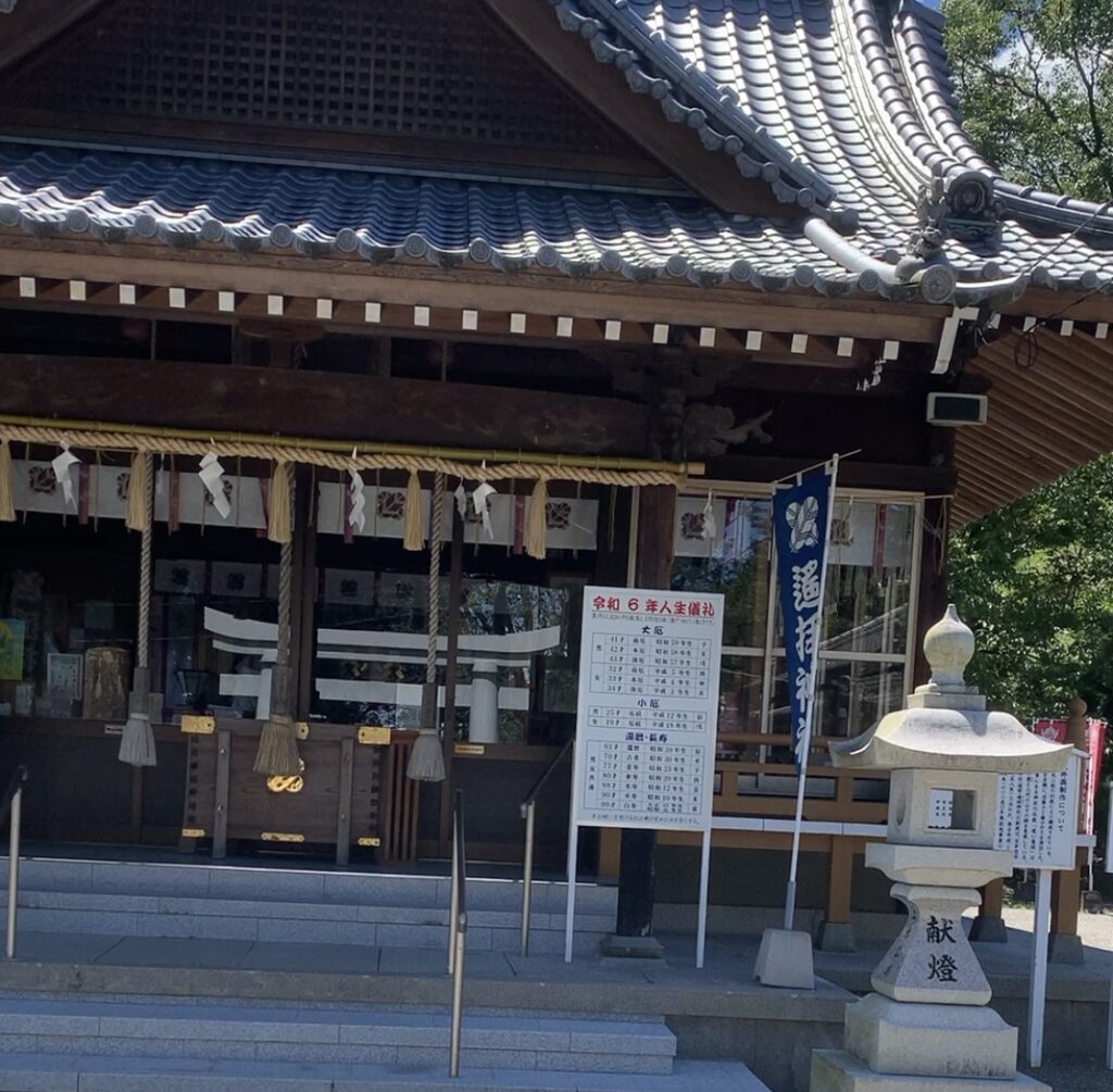 神社の写真